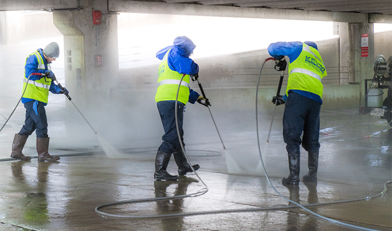 Parkade Sweeping & Washing